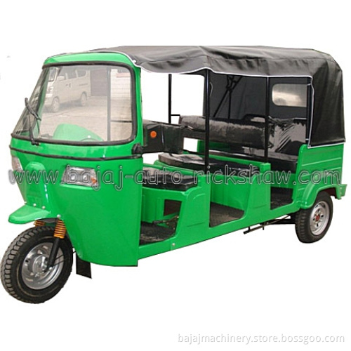 Bajaj Auto Rickshaw 3 rows seats 3 wheelers passenger tricycle BA250ZK-B